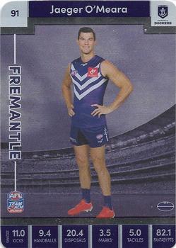 2023 AFL TeamCoach - Silver #91 Jaeger O'Meara Front